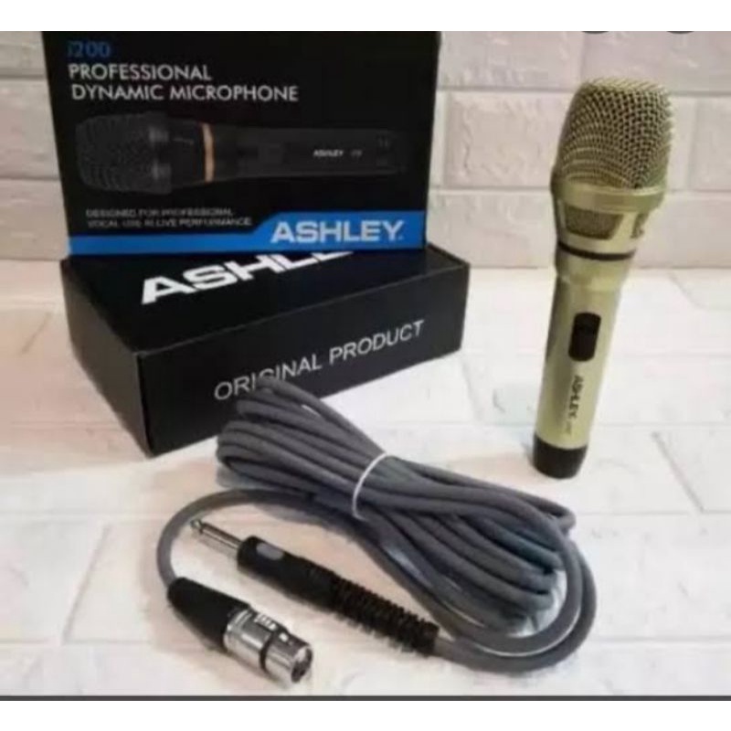 Microphone / MIC ASHLEY i200 Profesional Dynamic Microphone
