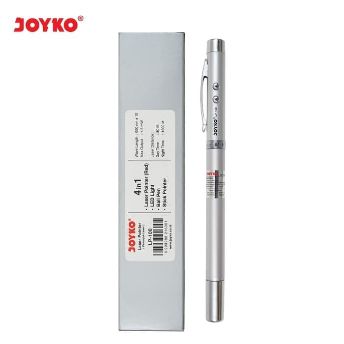 

LP-100 Laser Pointer 4 in 1 / Pen Multi Fungsi