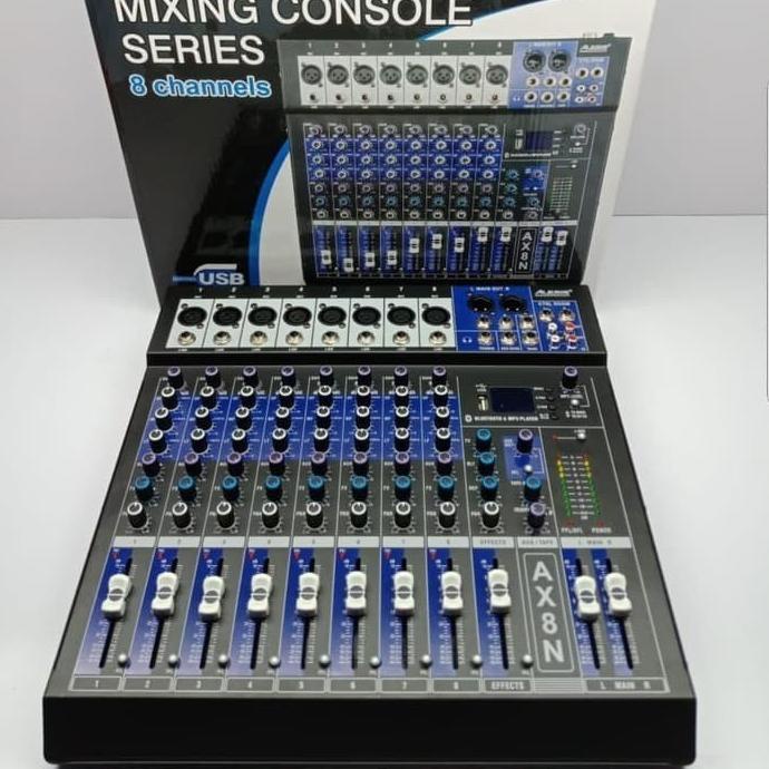 MIXER Alesis AX8N Bluetooth Original 8 Channel