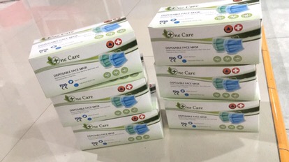 Masker Disposable Facemask 3ply