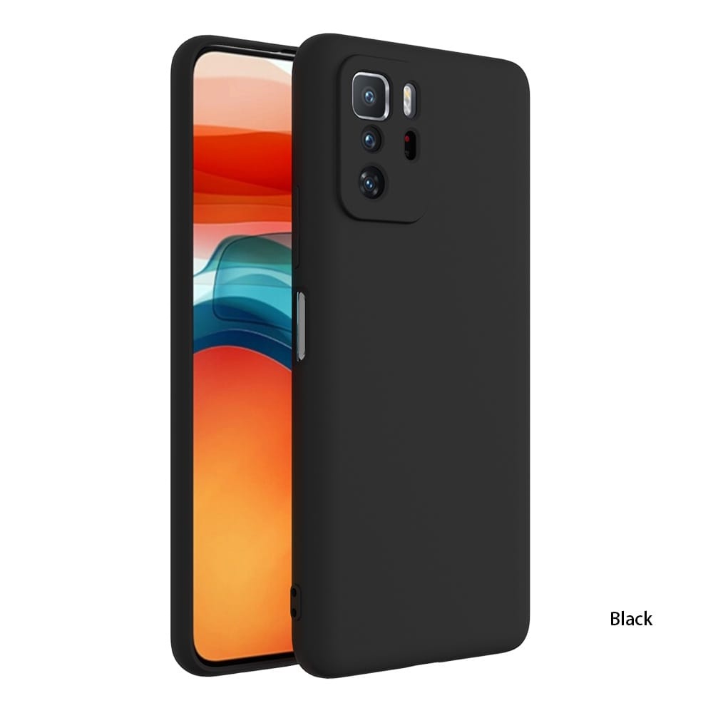 Xiaomi Poco X3 GT Case Softcase BLACK MATTE Camera Protection Case Casing Poco X3 GT