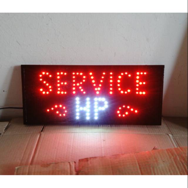 Tulisan lampu led