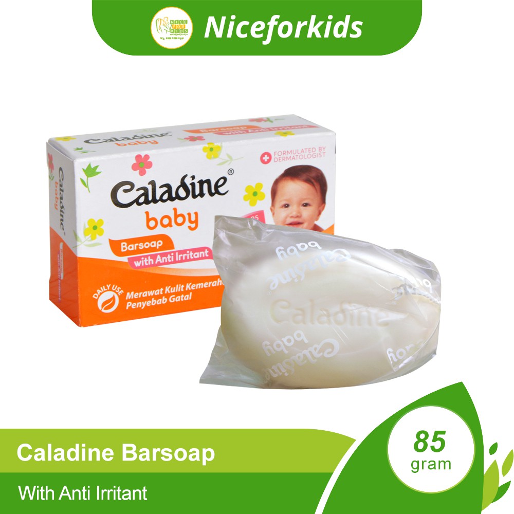 Caladine Baby Bar Soap 85 gr / Sabun Perawatan Kulit Bayi Iritasi