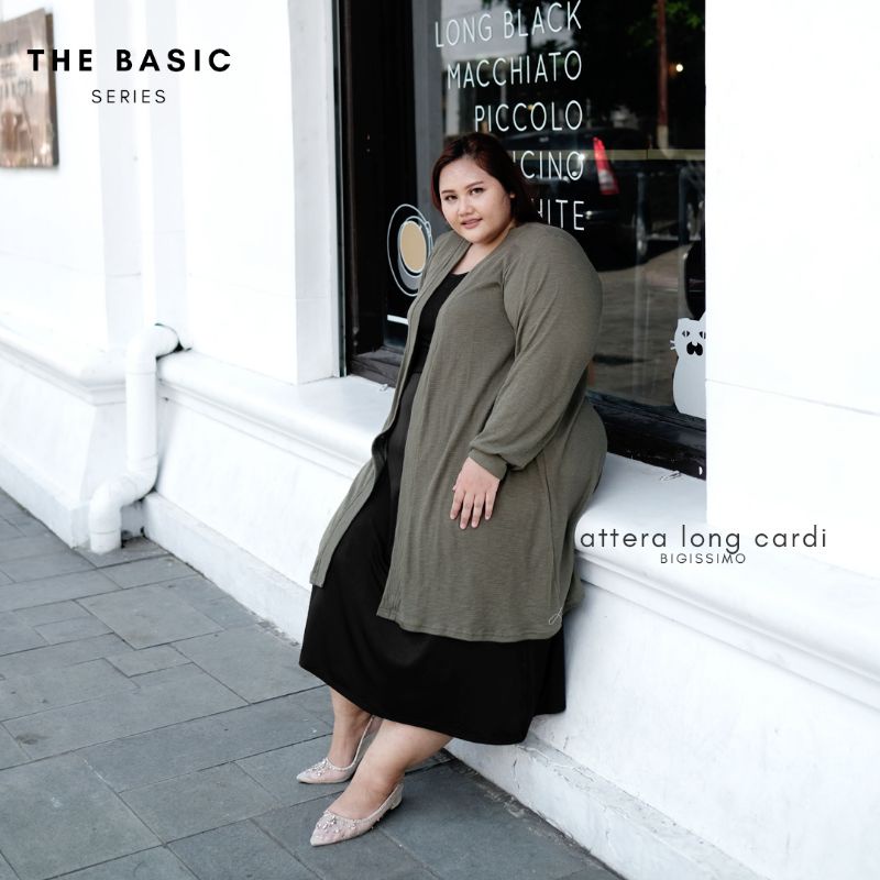 BIGISSIMO ATTERA LONG CARDI BIGSIZE-1