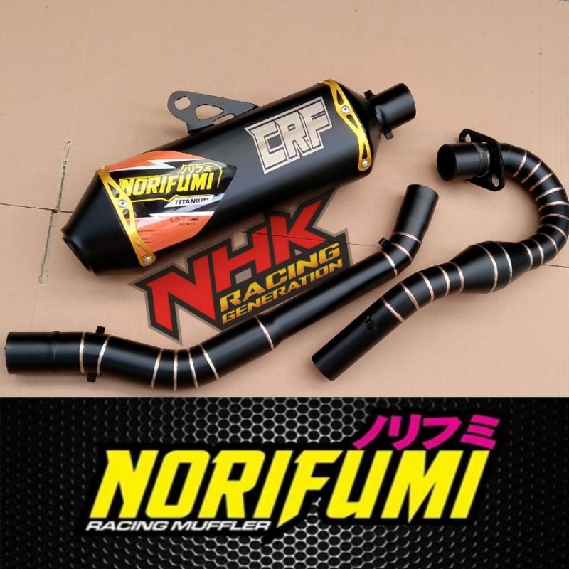 KNALPOT NORIFUMI TITANIUM | KNALPOT WR 155 | KNALPOT KLX 150 | KNALPOT DTRACKER 150 | KNALPOT CRF