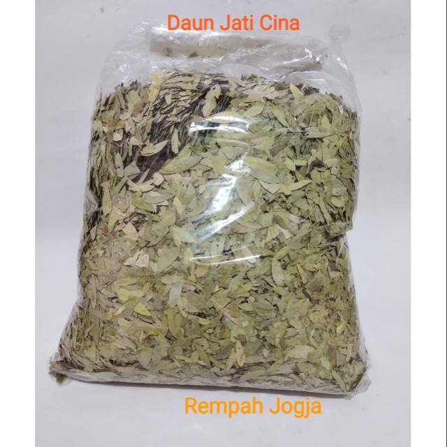 

DAUN JATI CINA KERING KEMASAN 250 gr