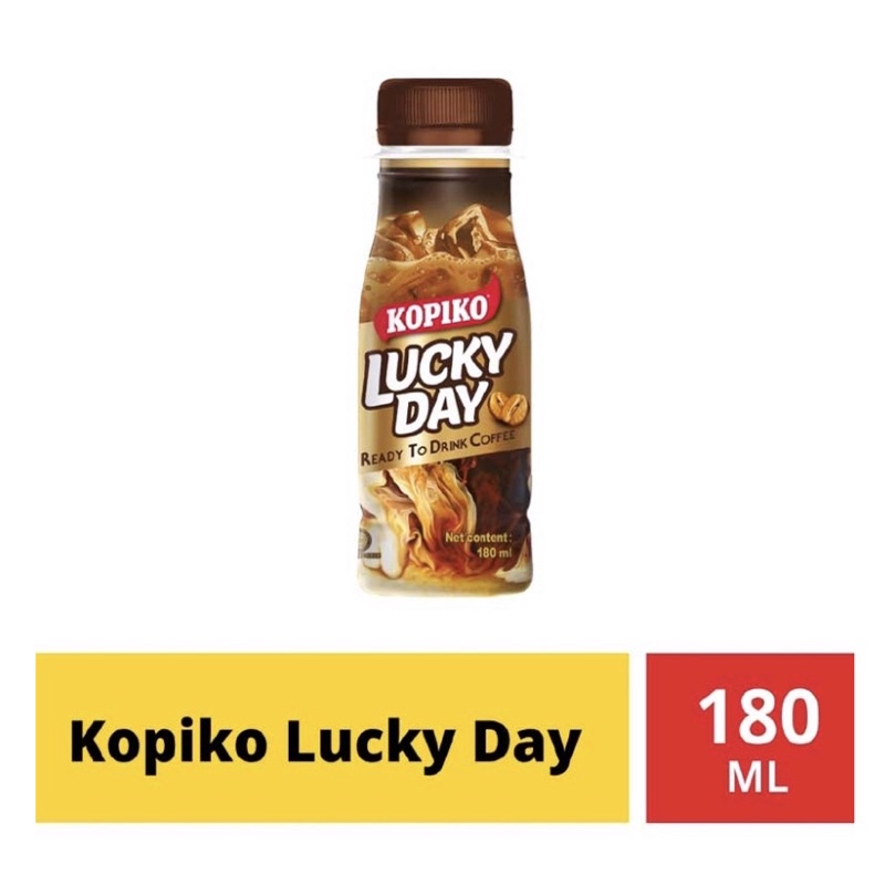 

KOPIKO Lucky Day Coffee Pet 180ml