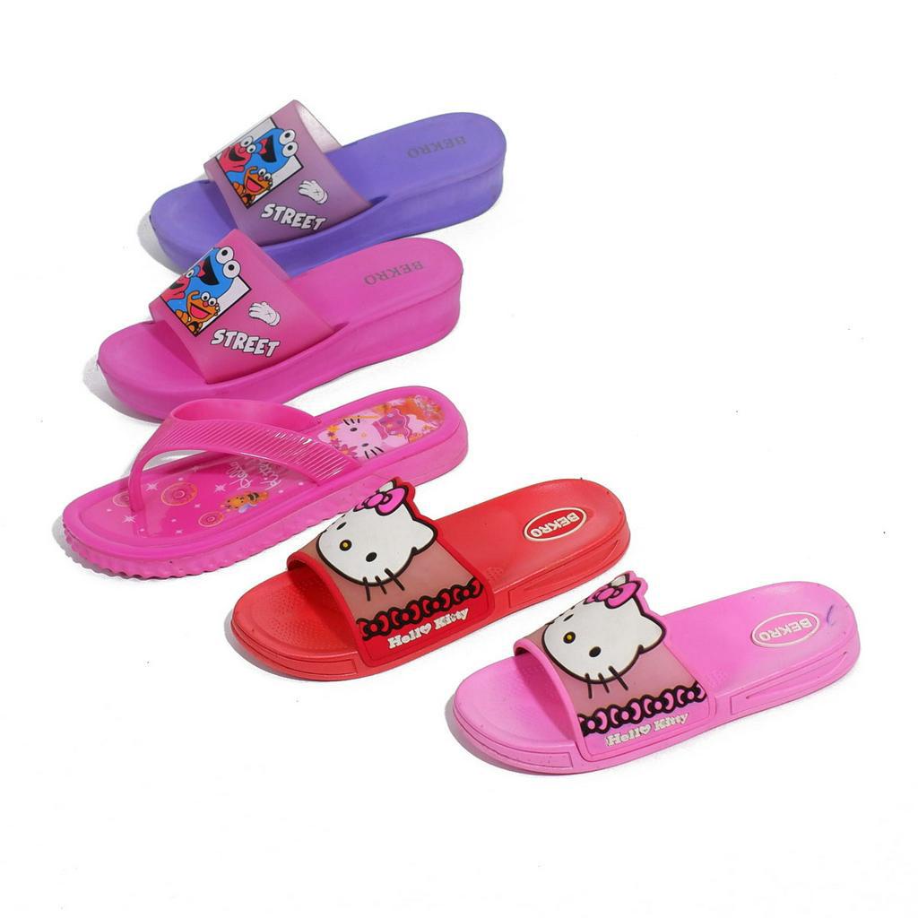 RANDOM - Sandal anak-anak perempuan sandal anak cewek phylon ringan anti licin 18-35