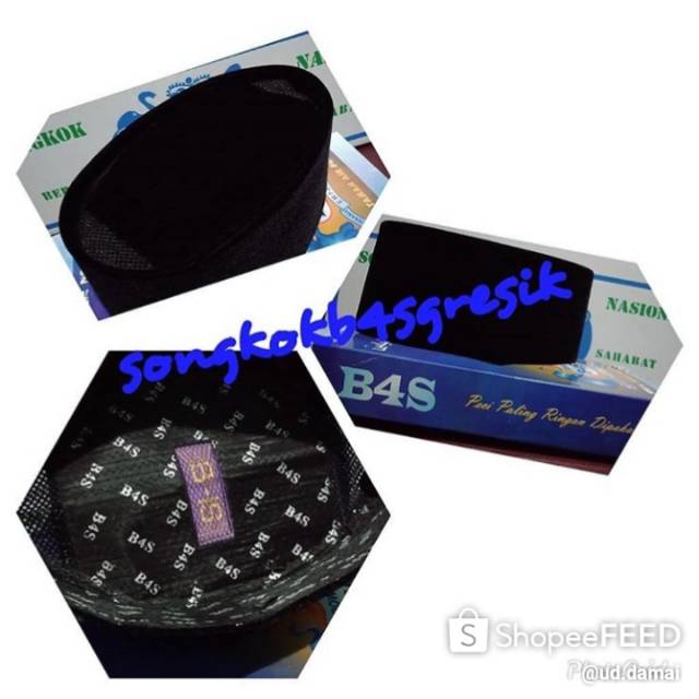 Songkok B4S AC-AAA Tinggi 9
