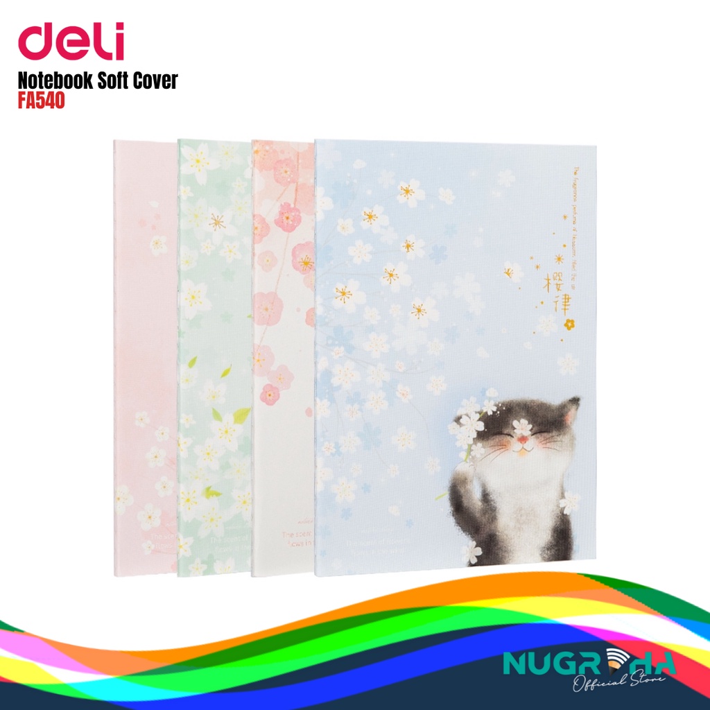 

NOTEBOOK / BUKU CATATAN A5 DELI FA540
