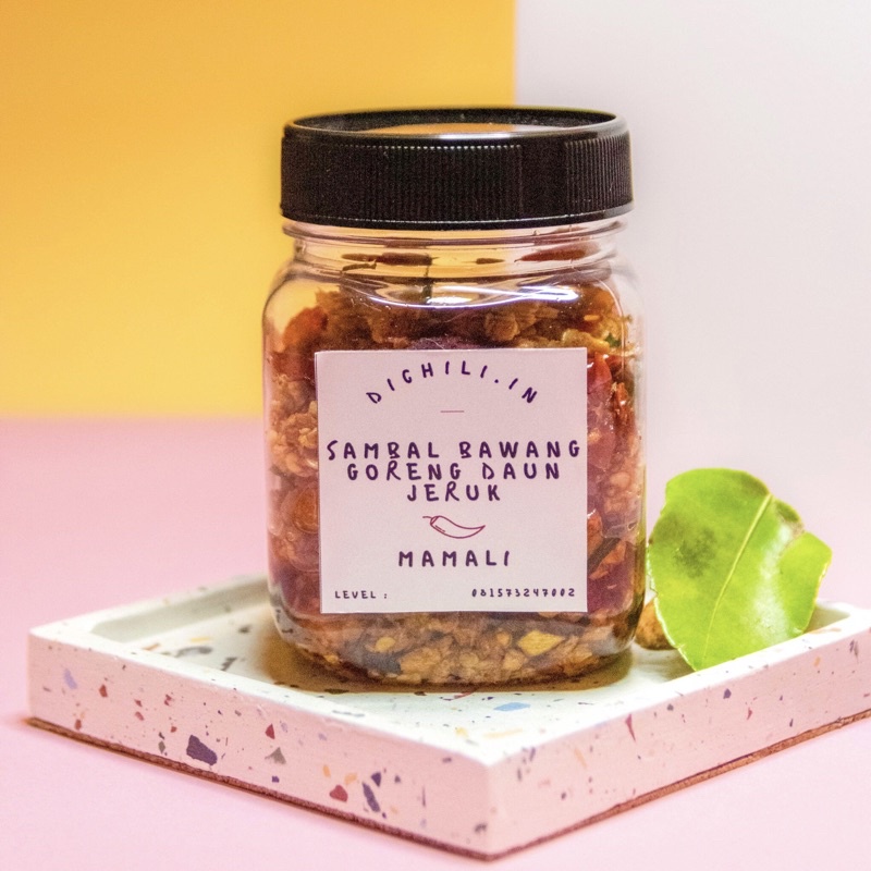 

SAMBAL BAWANG GORENG DAUN JERUK