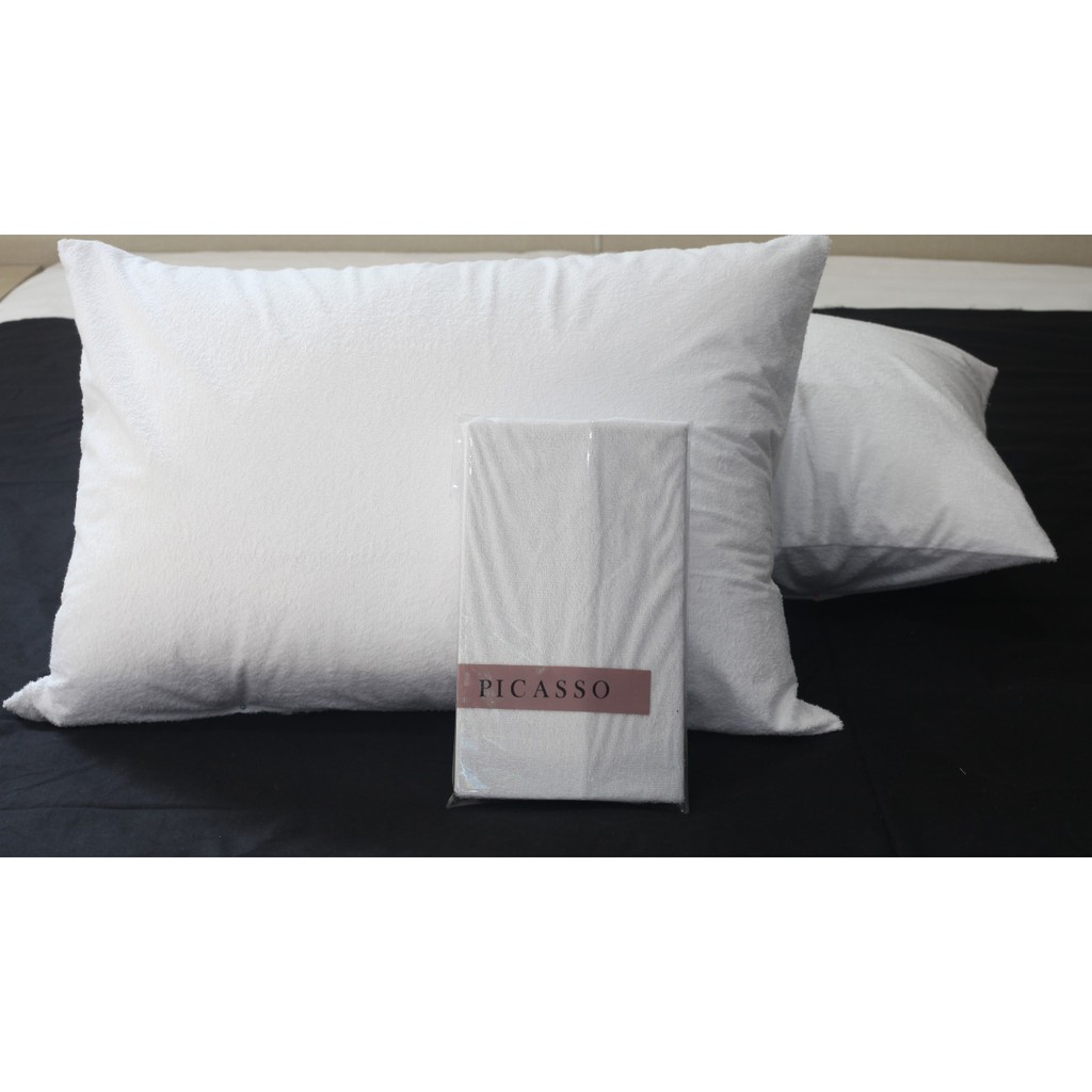 Picasso Waterproof Pillow Protector (Sarung Pelindung Bantal Anti Air)
