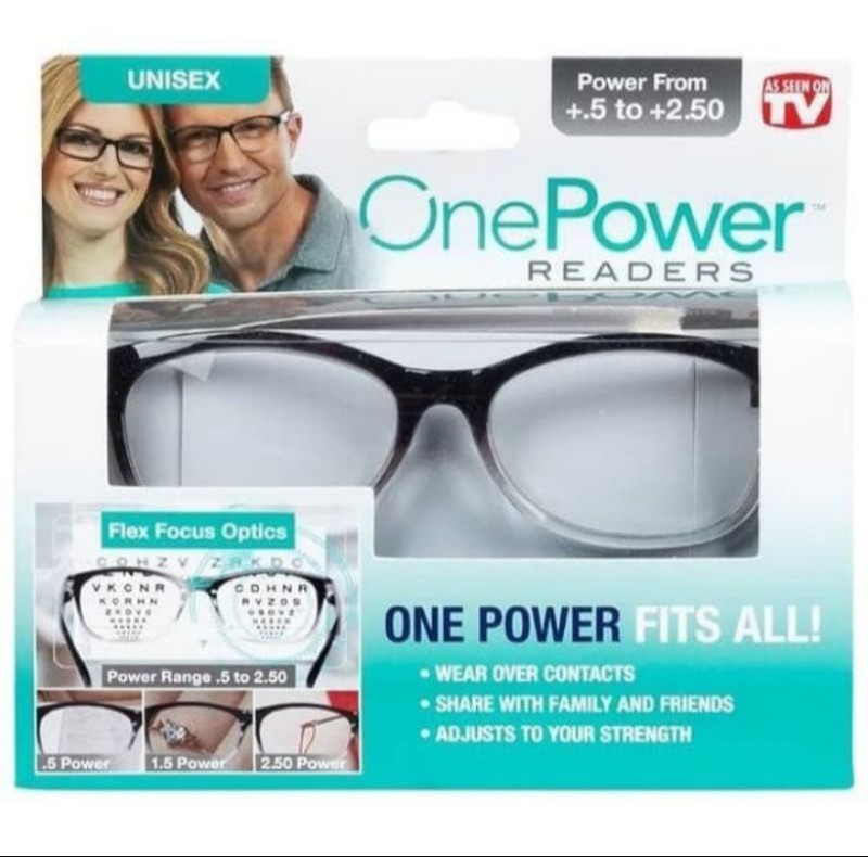 Kacamata Baca Plus Auto Focus ONE POWER