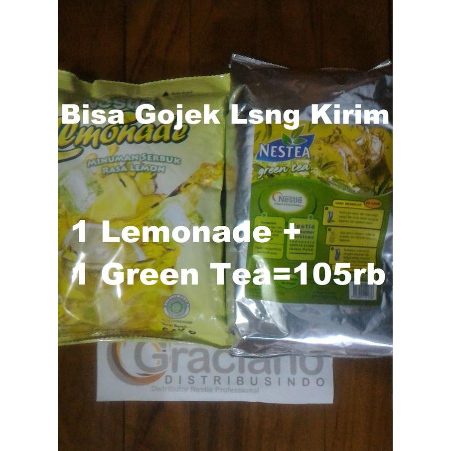 

PROMO ENAK Promo Paket Nestle Lemonade + Nestea Green Tea Teh Hijau Terlaris