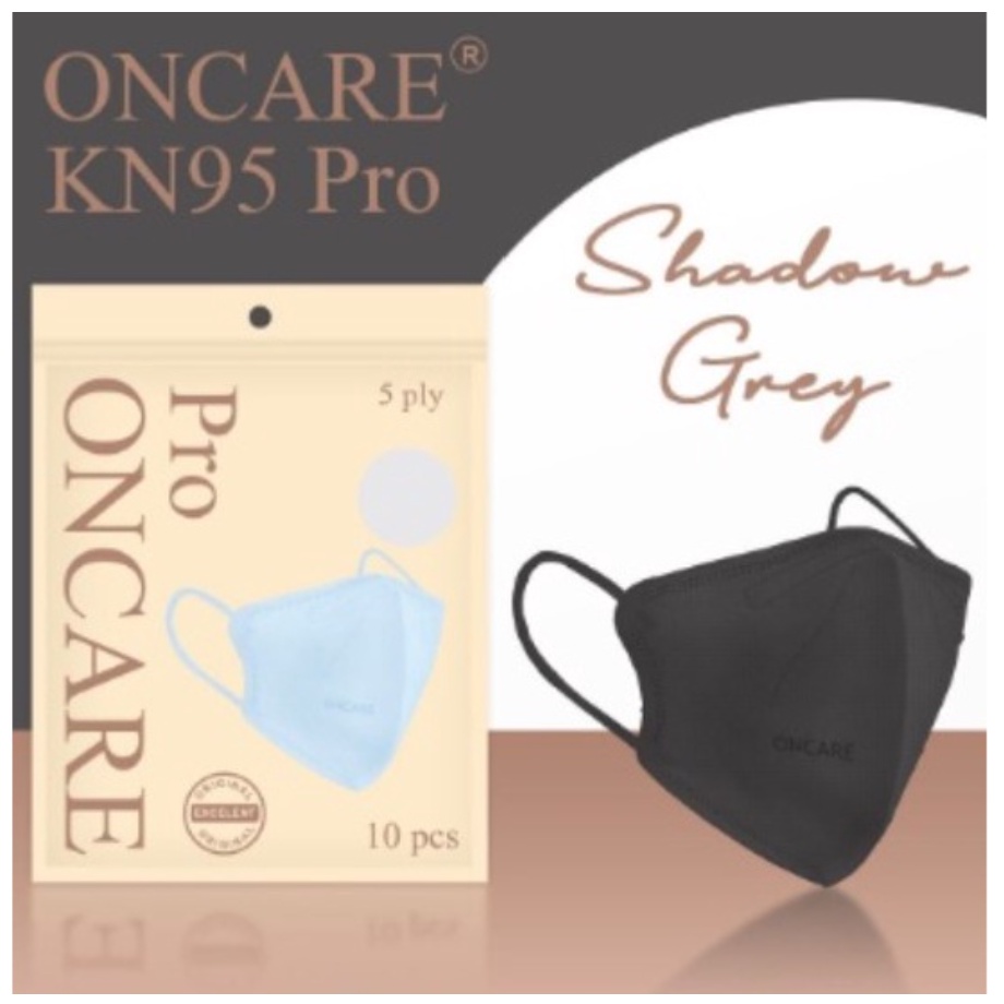 [MH] MASKER KN95 PRO ONCARE 5 PLY EMBOSS ONCARE ISI 10 PCS WARNA WARNI