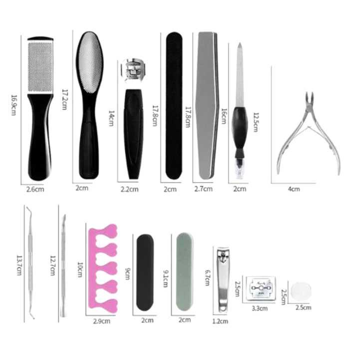 Biutte.co Perawatan Kaki Manicure Pedicure Set 20in1 - GR5663