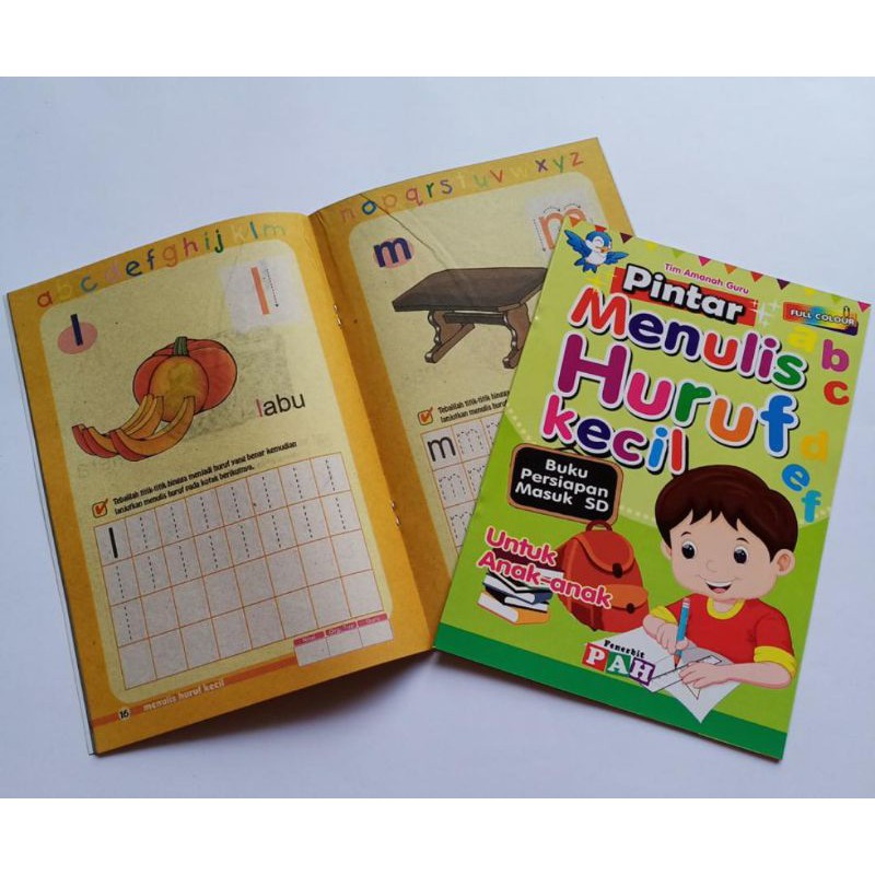 Buku Aktivitas Anak - Buku Persiapan Masuk SD Full Colour Penerbit PAH-2