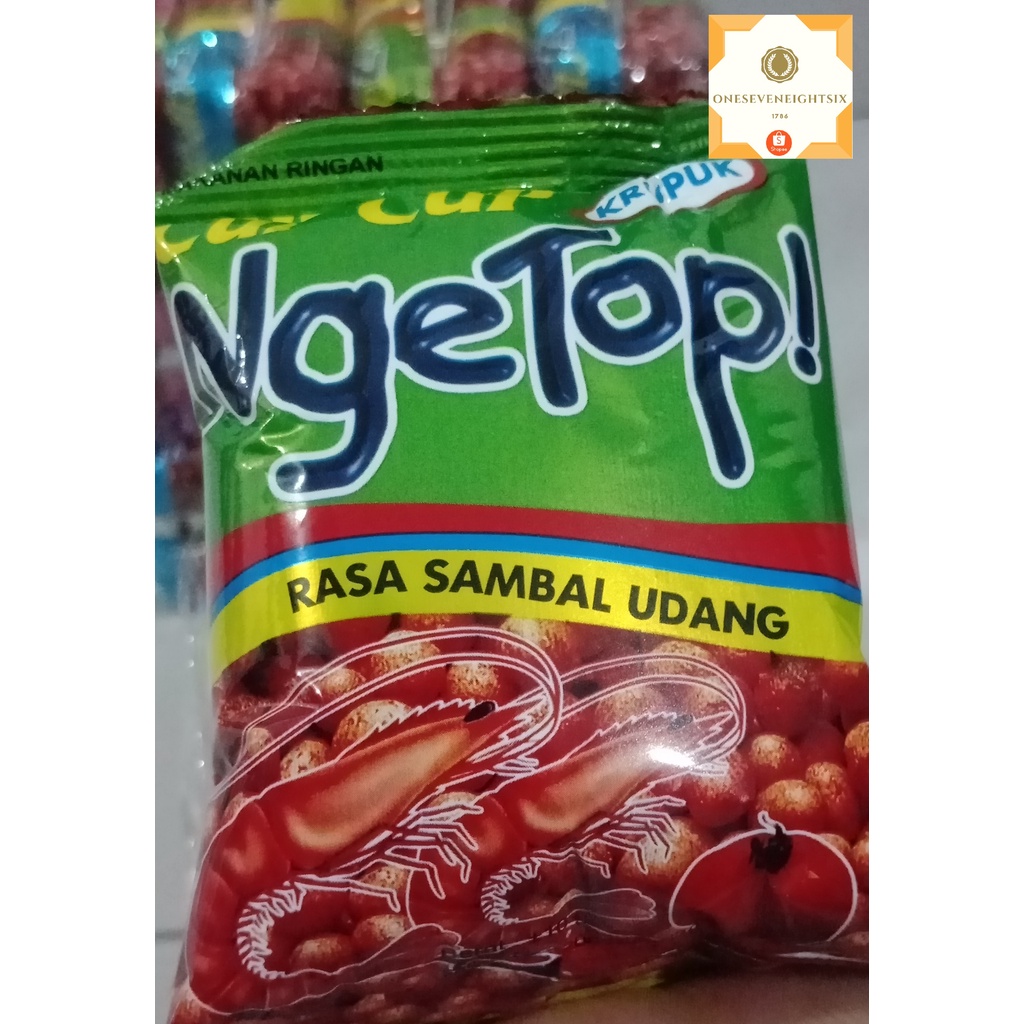Jual Paket ecer 5 bungkus kecil Snack Jadul Kerupuk Cup Cup Ngetop