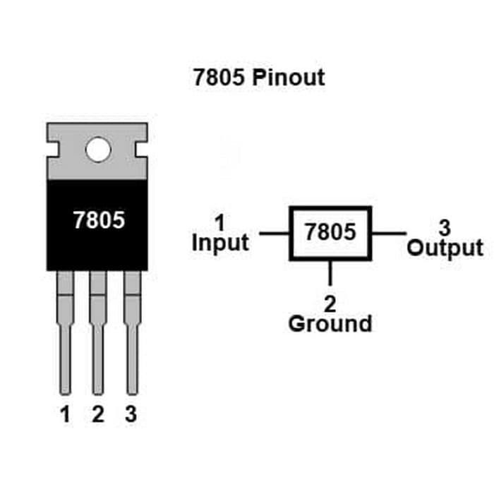 IC LM7805 L7805 L7805CV 7805 Voltage Regulator 5v LDO TO 220 DIP