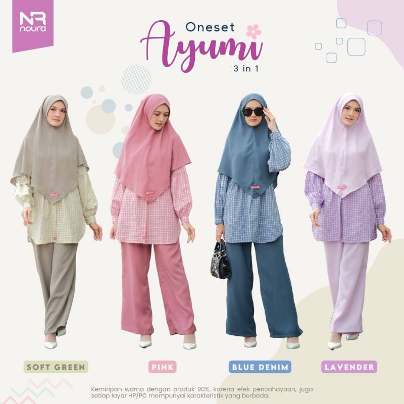 ONE SET Ayumi Dewasa Noura by Nubintang