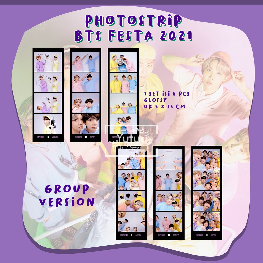 BANGTAN PHOTOSTRIP FESTA 2021 version unofficial