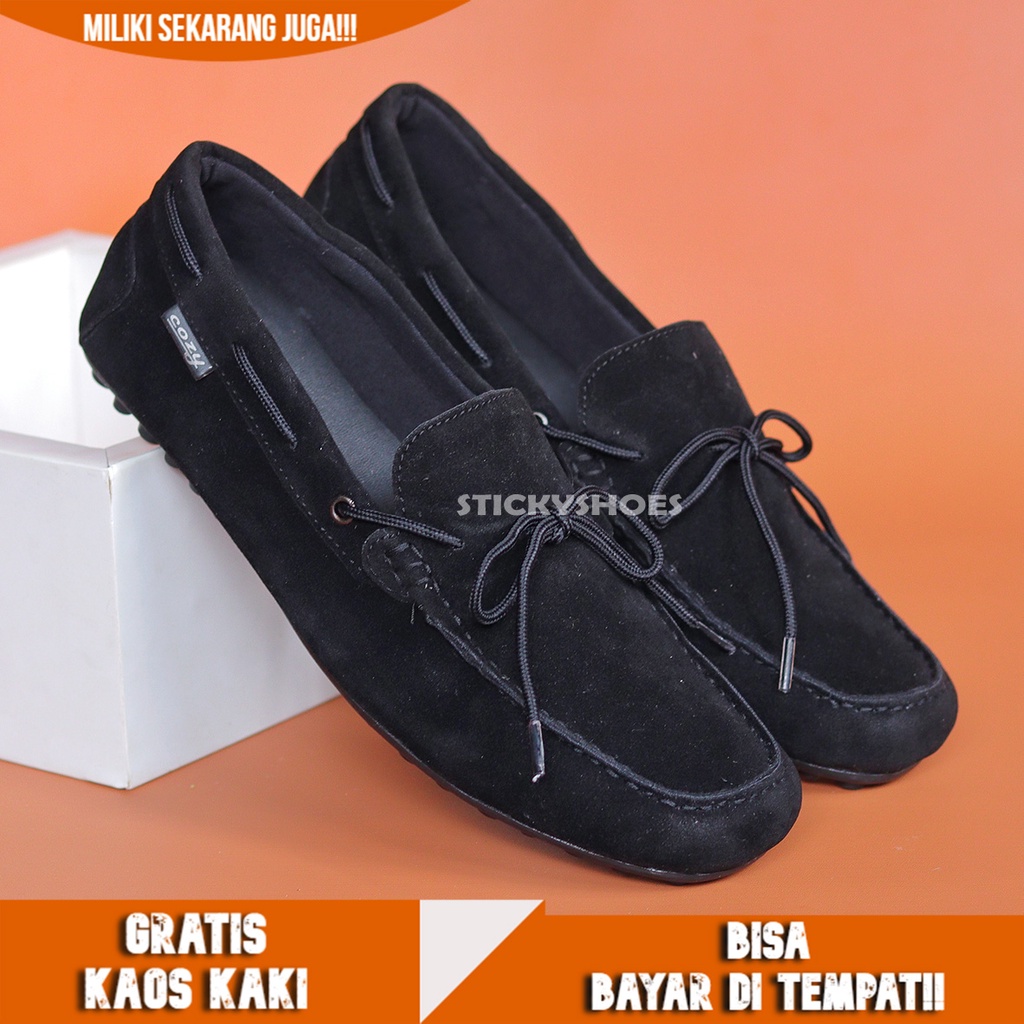 RENNES - Sepatu Slop Pria Sepatu Slip On Pria Original