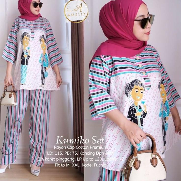 (TERLARIS) SETELAN MBOK JAMU BU TEDJO BISA BUSUI BAHAN RAYON HALUS