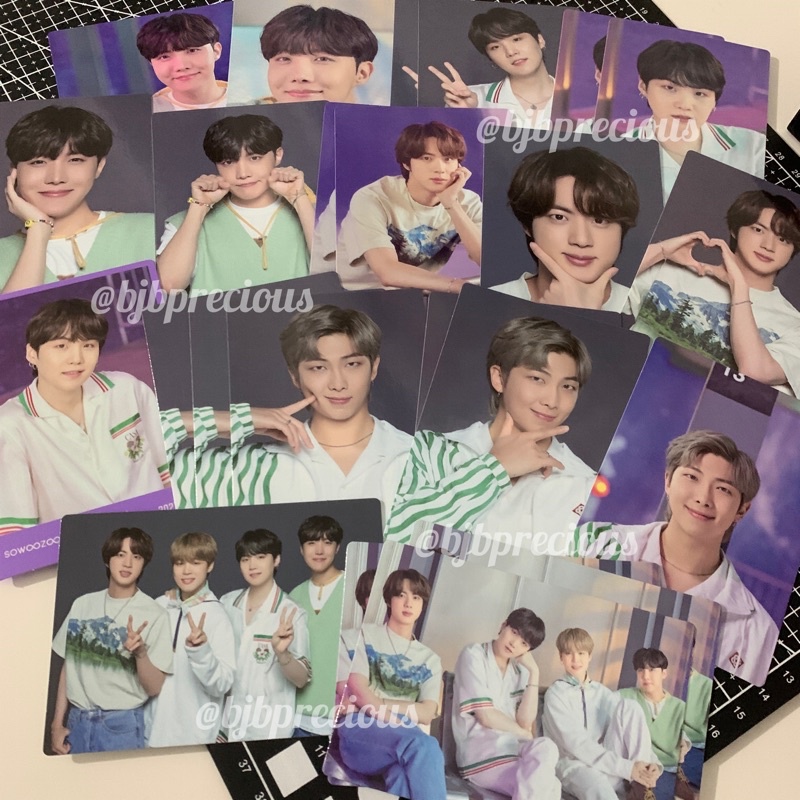 official mini photocard mpc bts muster sowoozoo unit namjoon rm seokjin yoongi suga hoseok jhope