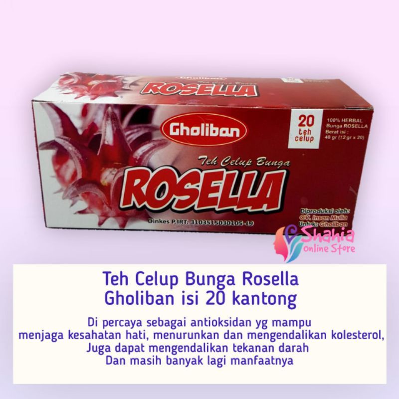 

TEH CELUP ROSELLA GHOLIBAN 20 KANTONG