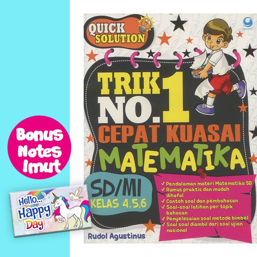 Jual Buku Trik No 1 Cepat Kuasai Matematika Sd Mi Kelas 4 5 6 Indonesia Shopee Indonesia