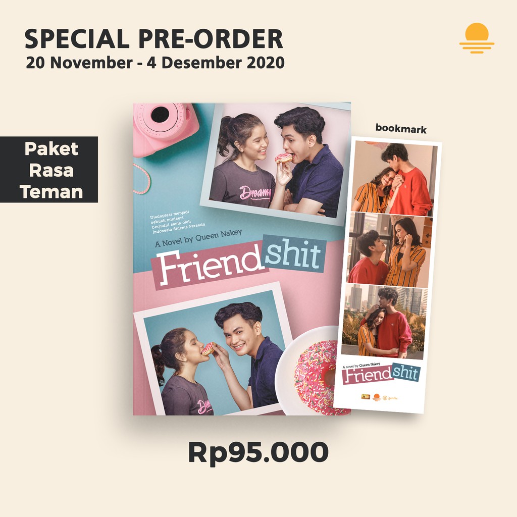 Novel FRIENDSHIT (edisi cover series) - Queen Nakey