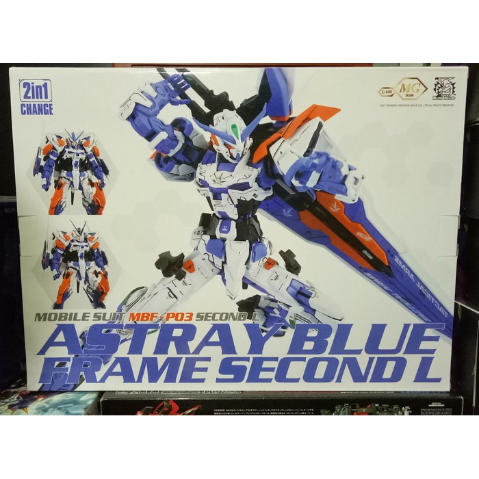 MG 1/100 Astray Blue Frame 2nd / 3rd Form By Dragon Momoko