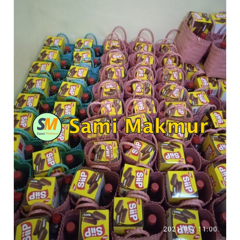 Tas Anyaman Plastik Murah Polos Mini Keranjang Belanja untuk Bingkisan Hampers Parcel Wadah Hampers Pernikahan