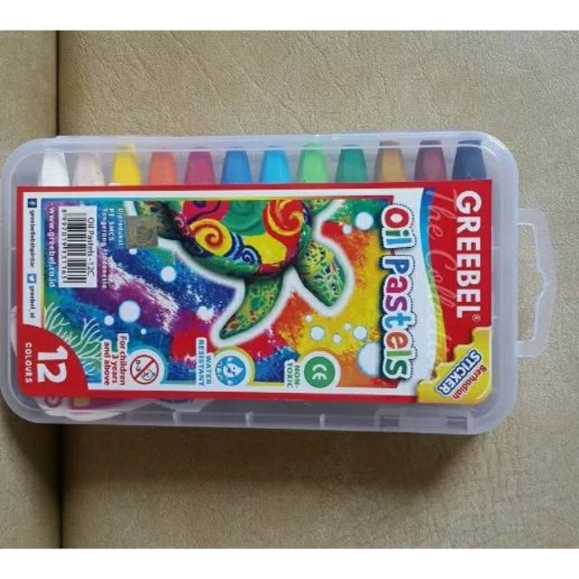 

CRAYON GREEBEL 12 WARNA KEMASAN POCKET