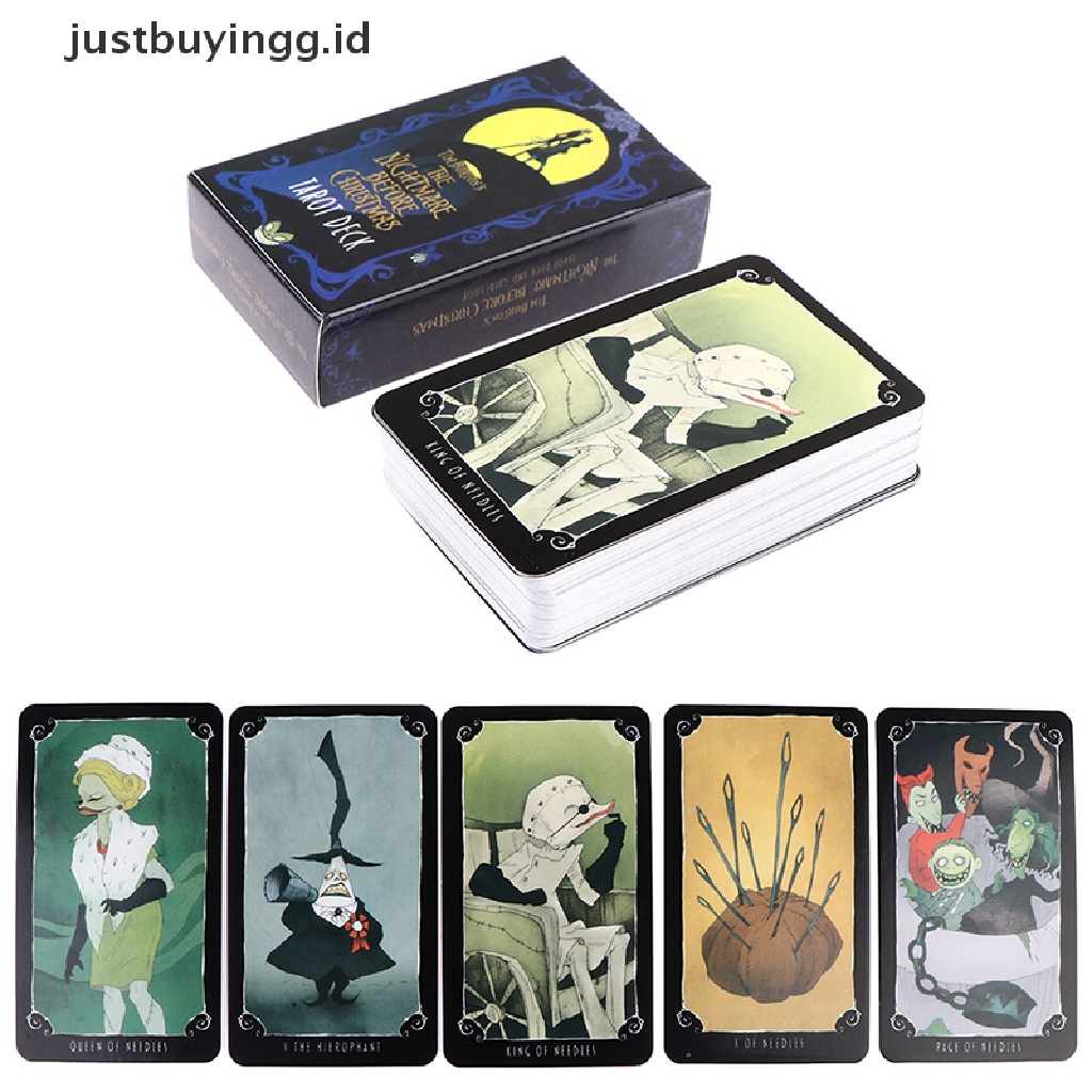 (Justbuyingg.Id) Kartu Tarot The Nightmare Before Christmas