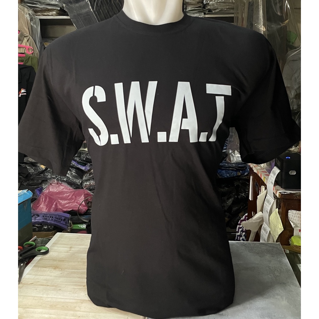 Kaos Katun SWAT - Kaos SWAT RI - Kaos SWAT Indonesia