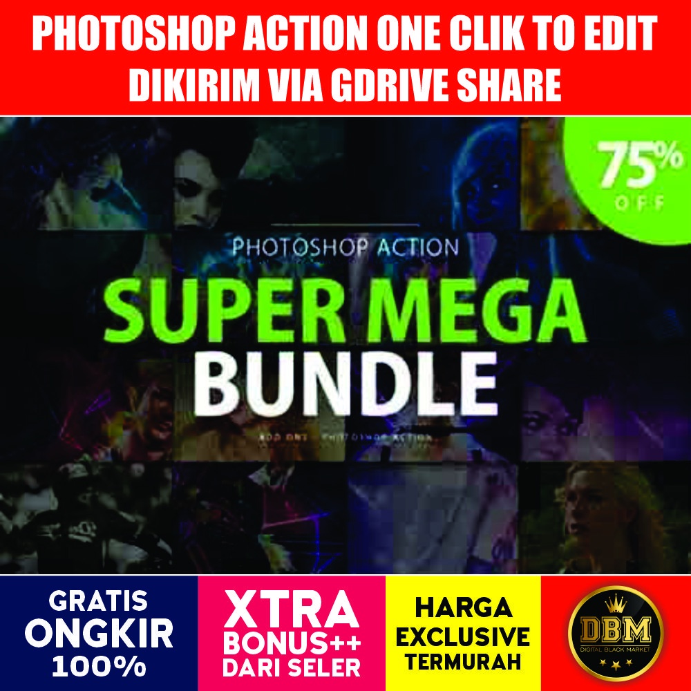 Super Mega Bundle Photoshop Action