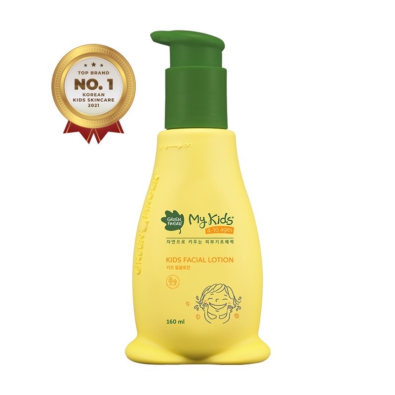 Greenfinger Kids Facial Lotion Cream Wajah Anak 4-10 Tahun My Kids 160ml