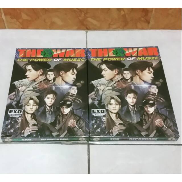 [BOOKED] ALBUM EXO THE WAR : THE POWER (Ready Sealed) KOREA VER+POSTER