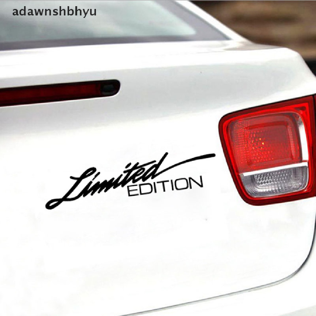 Adawnshbhyu LIMITED EDITION Vinyl Kreatif Stiker Jendela Mobil Car-styling Decal 16CM * 3.8CM