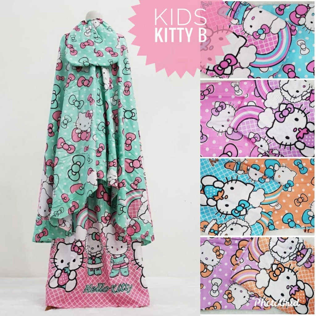 Mukena anak #mukena santung