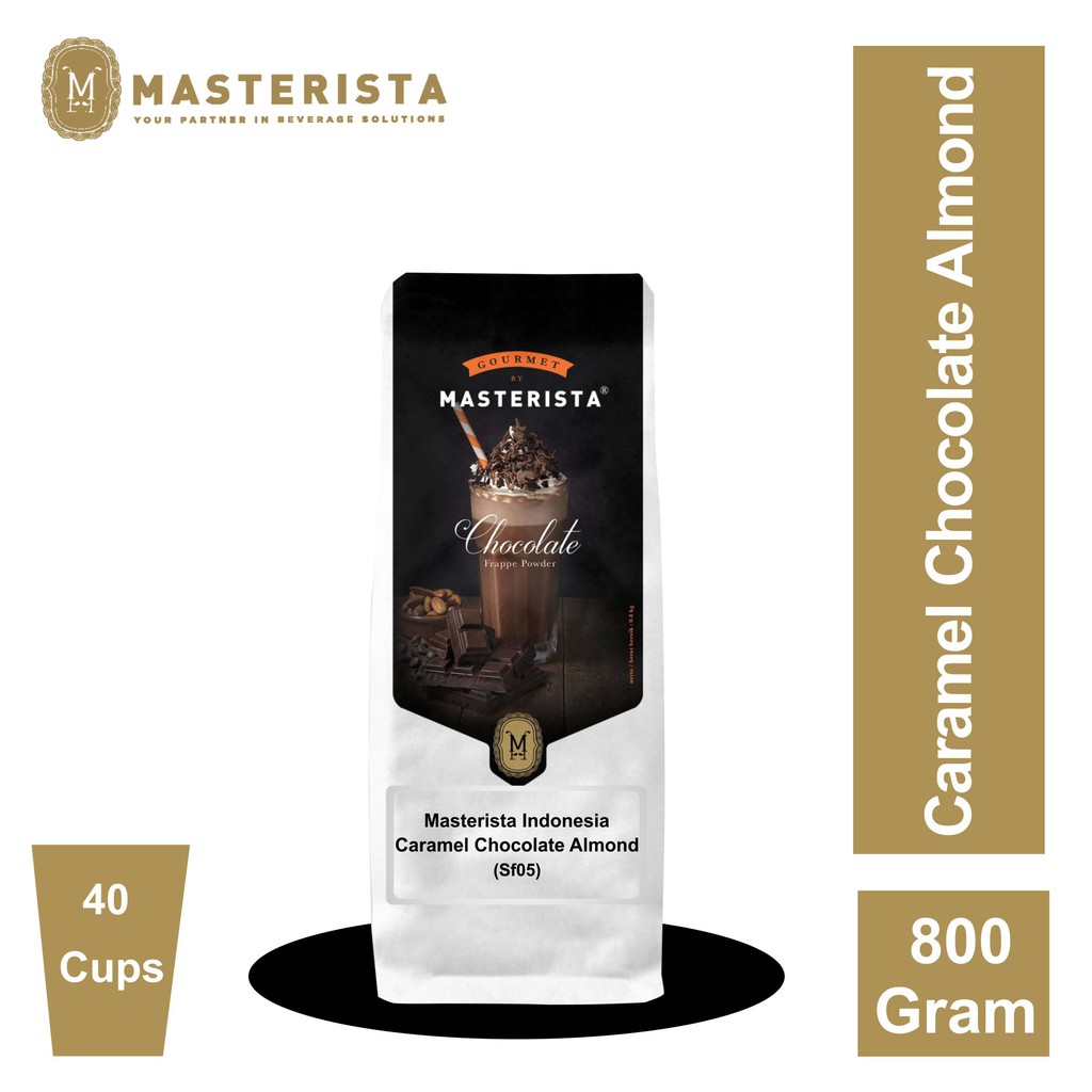 

Bubuk Minuman Masterista Caramel Chocolate Almond 800gr