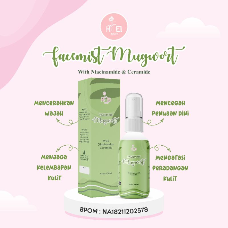 [BPOM] ORIGINAL CAMILLE BEAUTYMASK | MASKER DAISY ORGANIC MASKER WAJAH ORGANIK READYSTOK-Facemist MugwortHieL