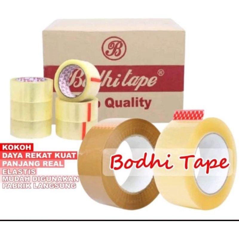 

LAKBAN BENING & COKLAT BODHI TAPE 45MM x 90YARD