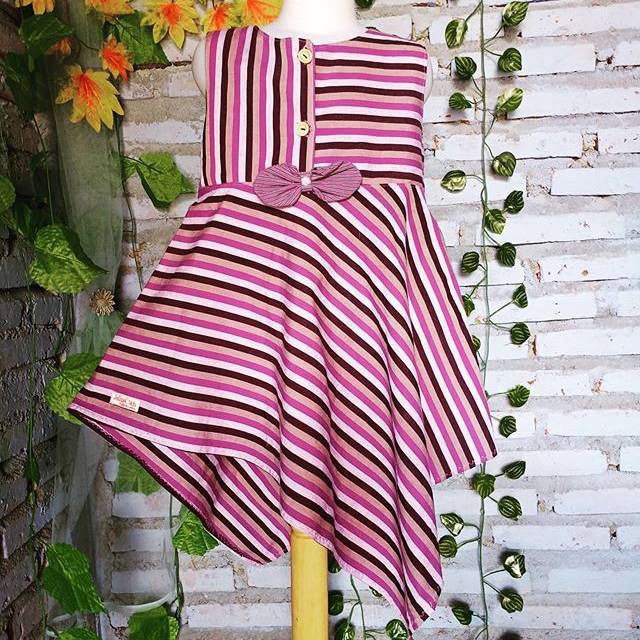 Dress anak lurik premium - JelitaCan