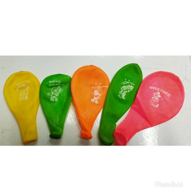 Balon ABC balon ultah karakter balon happy birthday