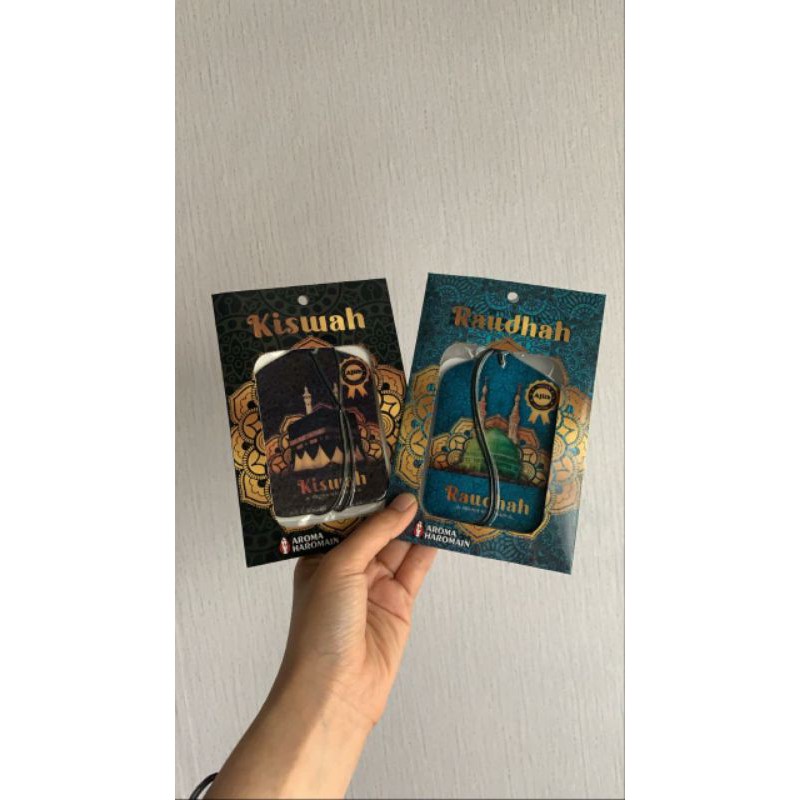 Parfum Pewangi Ruangan dan MobiL Aroma Haromain Kiswah Ka'bah dan Karpet Raudhoh