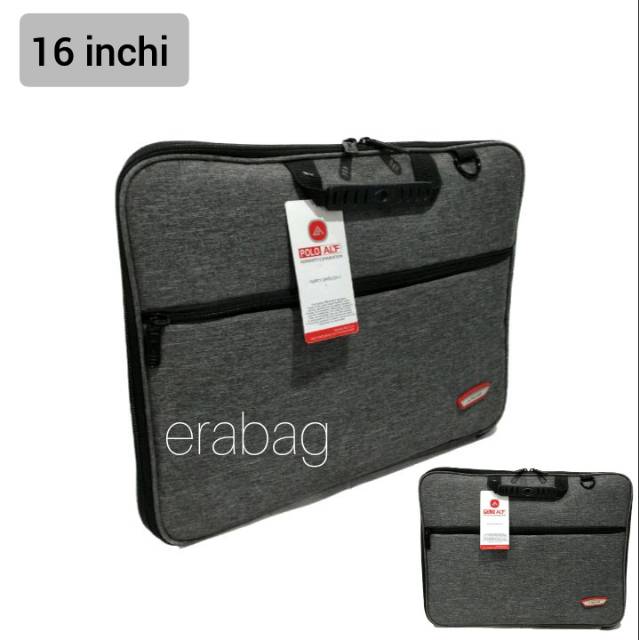 Tas laptop selempang jinjing polo 14/16 inchi 6296