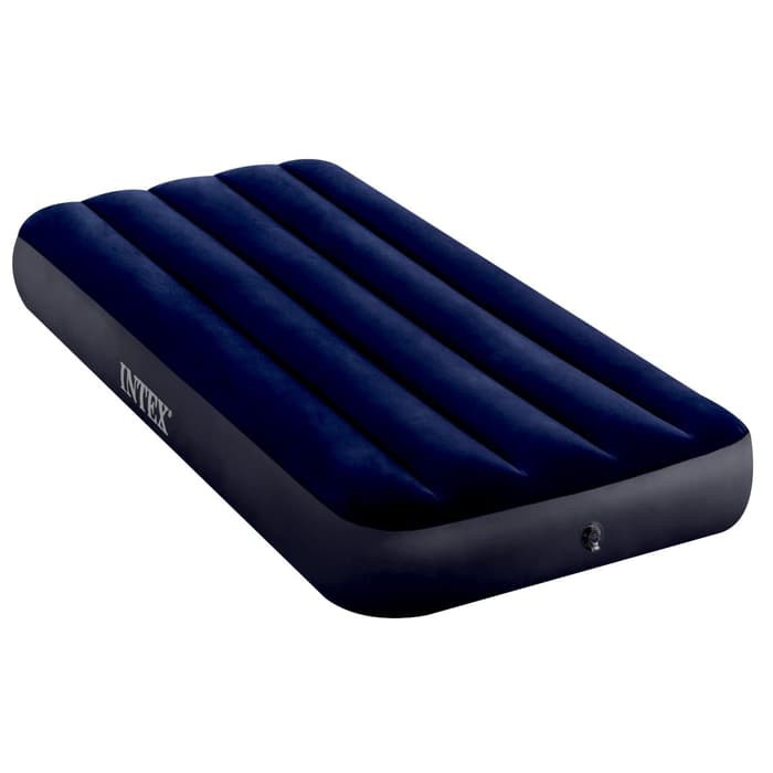 Intex 64756 Dura - Beam Blue Aie Bed ( Kasur Angin )