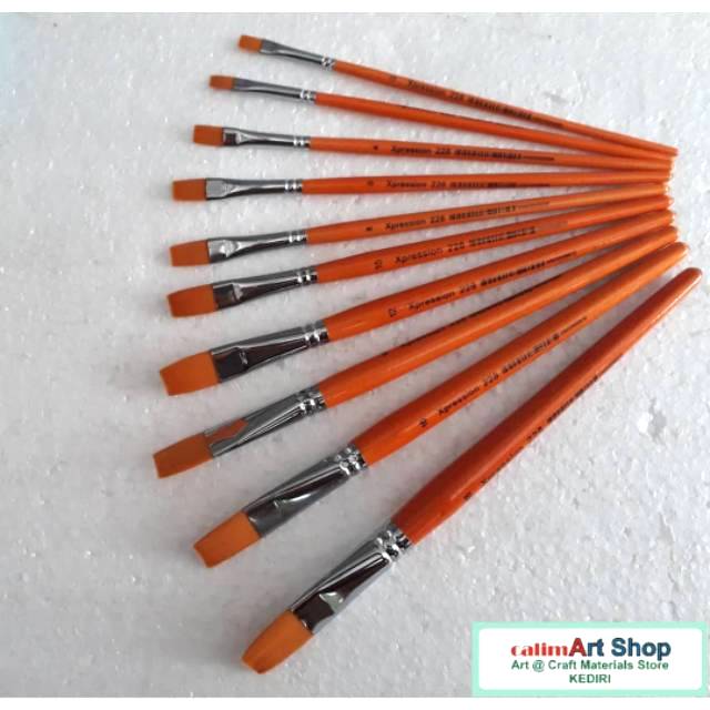 KUAS LUKIS FLAT / XPRESSION BRUSH 228